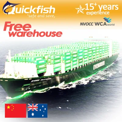 China to Australia Sea Freight Shipping FCL Container Shipping Cost China to Australia
